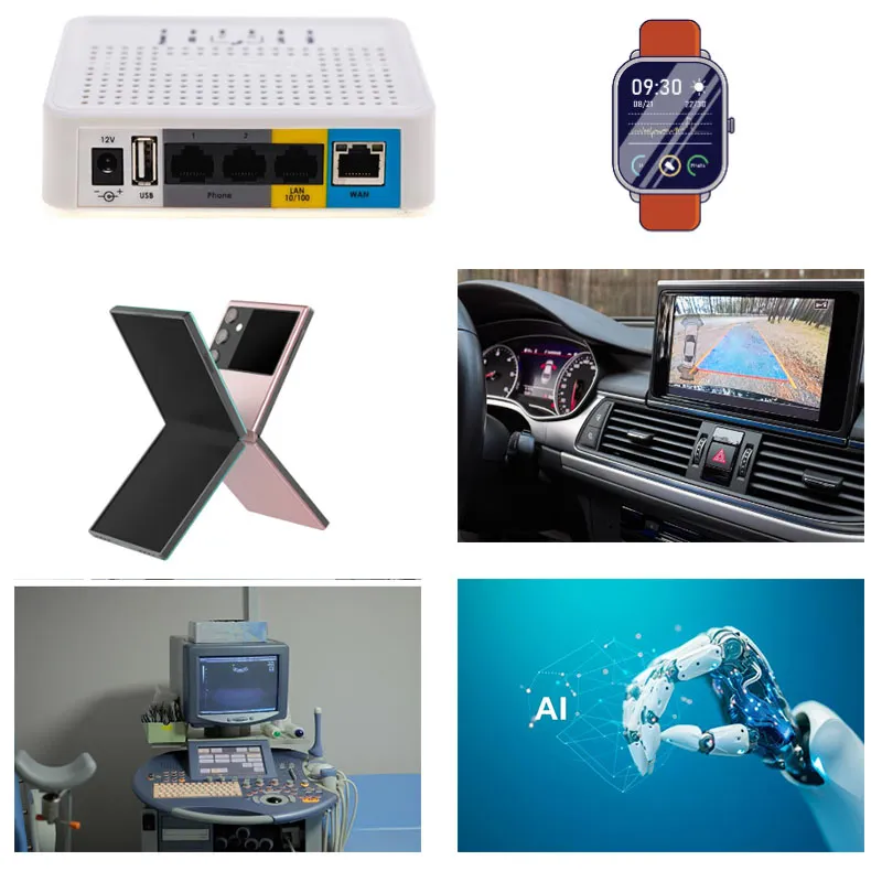 4-layer blind vias flexible PCBs applications