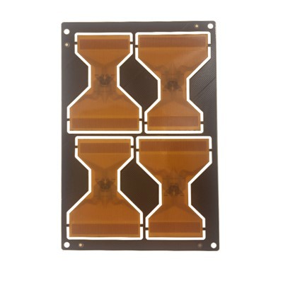 4-слойна гъвкава платка за слепи отвори